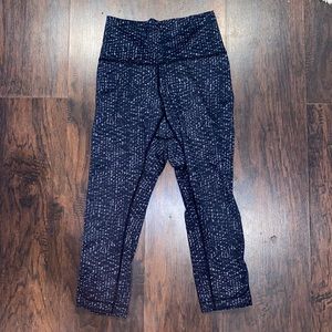 Lululemon leggings with cut outs size 4